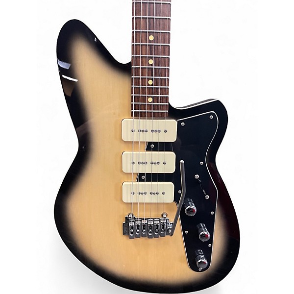 Used Reverend JETSTREAM 390 Black Solid Body Electric Guitar