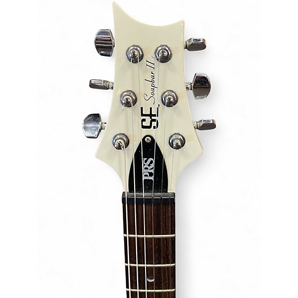 Used PRS SE 22 Soapbar Alpine White Solid Body Electric Guitar
