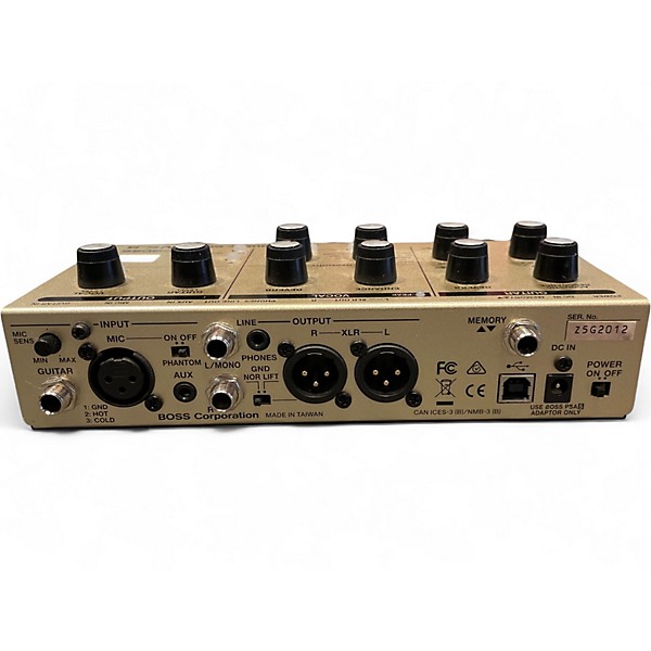 Used BOSS VE8 Acoustic Singer Effect Processor