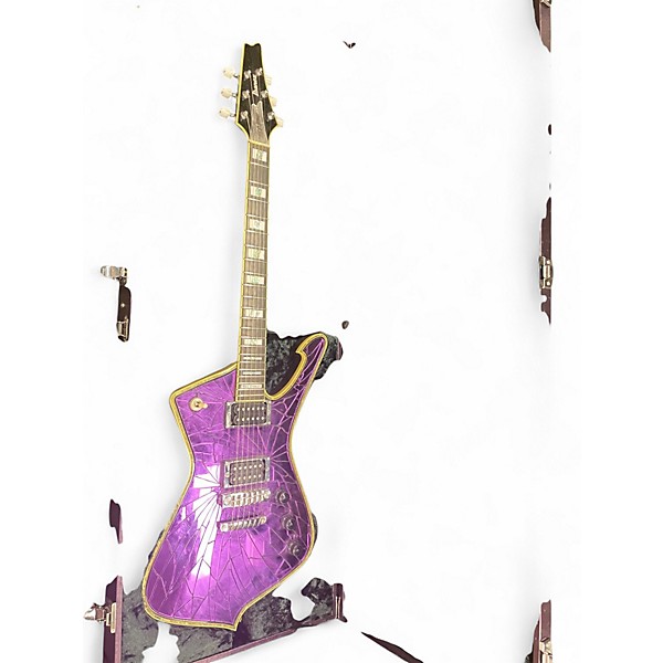 Used Ibanez Paul Stanley Purple Solid Body Electric Guitar