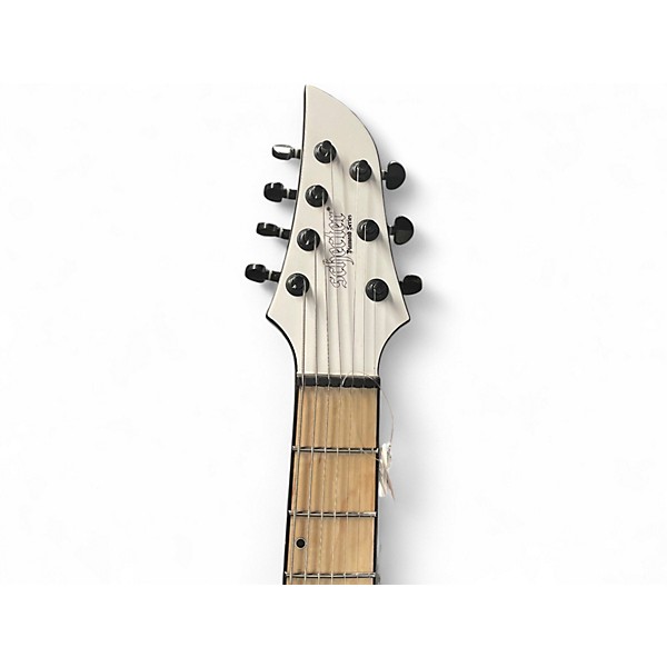 Used Schecter Guitar Research KM-7 MKIII Classic White Solid Body Electric Guitar