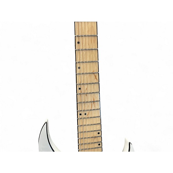 Used Schecter Guitar Research KM-7 MKIII Classic White Solid Body Electric Guitar
