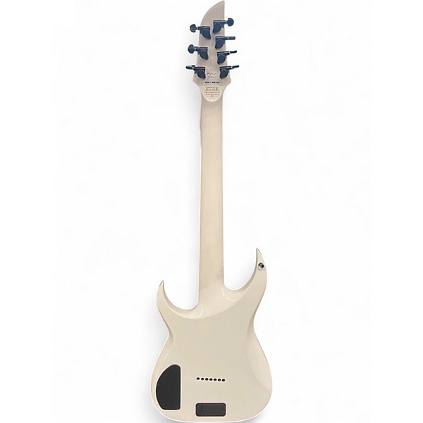Used Schecter Guitar Research KM-7 MKIII Classic White Solid Body Electric Guitar