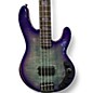 Used Ernie Ball Music Man DARKRAY 4 BFR GRAPES OF WRATH Trans Purple Electric Bass Guitar