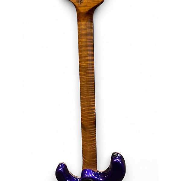Used Ernie Ball Music Man DARKRAY 4 BFR GRAPES OF WRATH Trans Purple Electric Bass Guitar