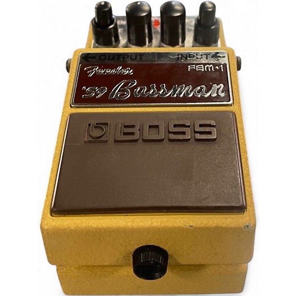 Used Fender 59 BASSMAN FBM1 Bass Effect Pedal