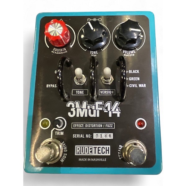 Used Rudetech 3MuF-14 Effect Pedal