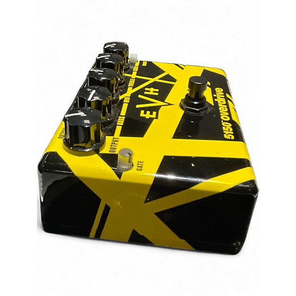 Used EVH 5150 OVERDRIVE BLACK AND YELLOW Effect Pedal