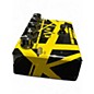 Used EVH 5150 OVERDRIVE BLACK AND YELLOW Effect Pedal
