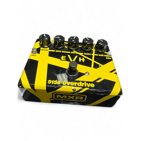 Used EVH 5150 OVERDRIVE BLACK AND YELLOW Effect Pedal