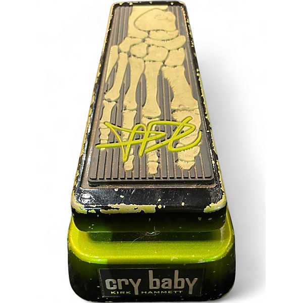 Used Dunlop KH95 Kirk Hammett Signature Cry Baby Wah Effect Pedal