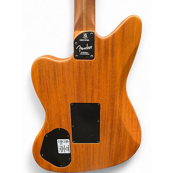Used Fender American Acoustasonic Jazzmaster Natural Acoustic Electric Guitar