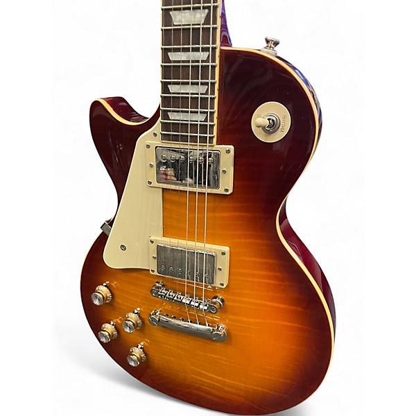 Used Epiphone Les Paul Standard Left Handed Cherry Sunburst Electric Guitar