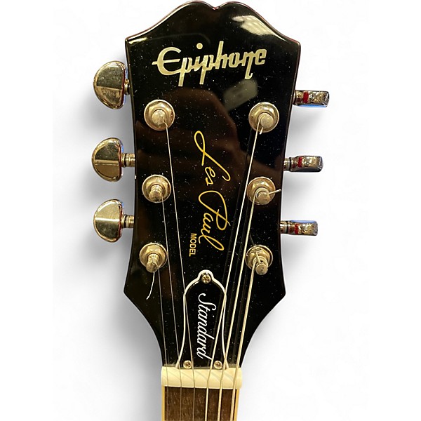 Used Epiphone Les Paul Standard Left Handed Cherry Sunburst Electric Guitar
