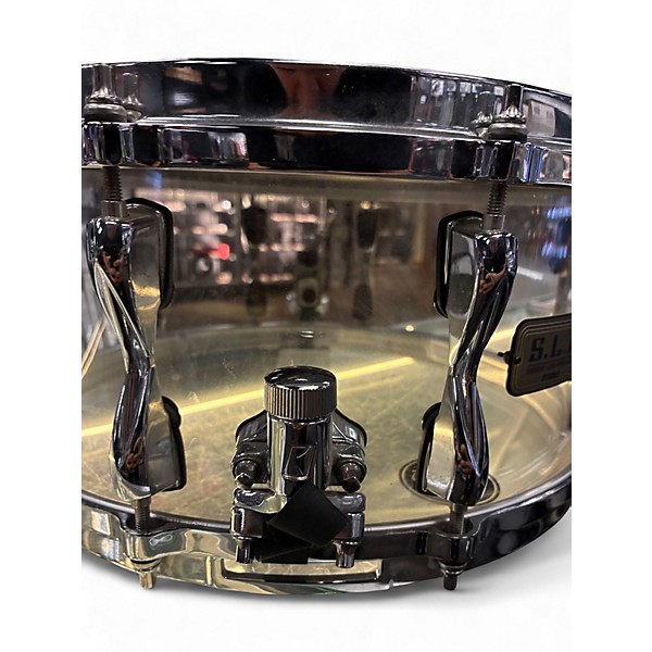 Used TAMA 14in Sound Lab Project Acrylic Snare Clear Drum