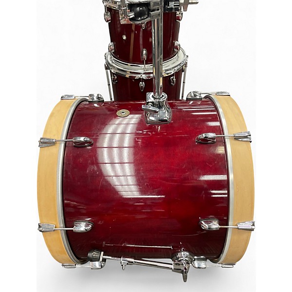 Used Gretsch Drums 3 Piece Catalina Maple Dark Cherry Burst Drum Kit