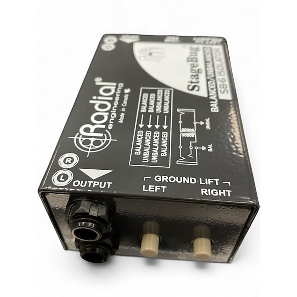 Used Radial Engineering STAGEBUG SB-6 Direct Box
