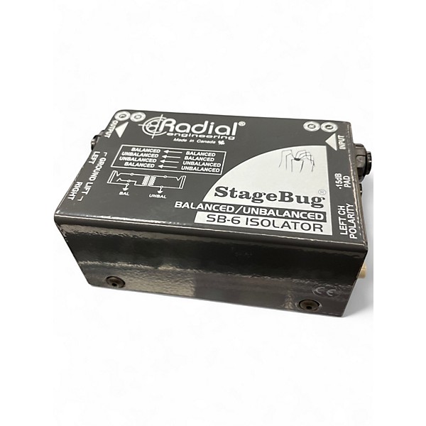 Used Radial Engineering STAGEBUG SB-6 Direct Box
