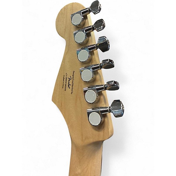 Used Squier Affinity Stratocaster Black Solid Body Electric Guitar