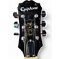 Used Epiphone Slash Appetite For Destruction Black and Yellow Solid Body Electric Guitar