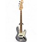 Used Fender Player Jazz Bass Metallic Silver Electric Bass Guitar thumbnail