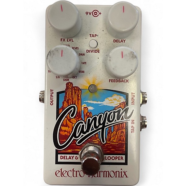 Used Electro-Harmonix Canyon Delay and Looper Effect Pedal