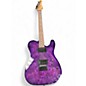 Used Schecter Guitar Research Diamond Series PT Purple Solid Body Electric Guitar thumbnail