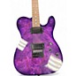 Used Schecter Guitar Research Diamond Series PT Purple Solid Body Electric Guitar
