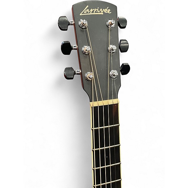 Used 2002 Larrivee L-03K Natural Acoustic Electric Guitar