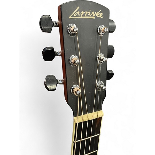 Used 2002 Larrivee L-03K Natural Acoustic Electric Guitar