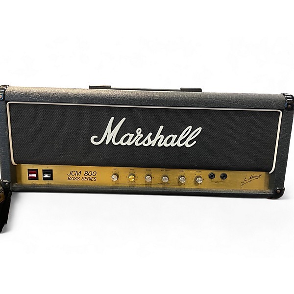 Used Marshall JCM 800 Bass Series Model 1992 Tube Guitar Amp Head