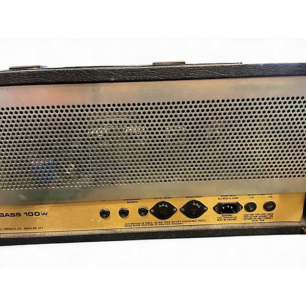 Used Marshall JCM 800 Bass Series Model 1992 Tube Guitar Amp Head