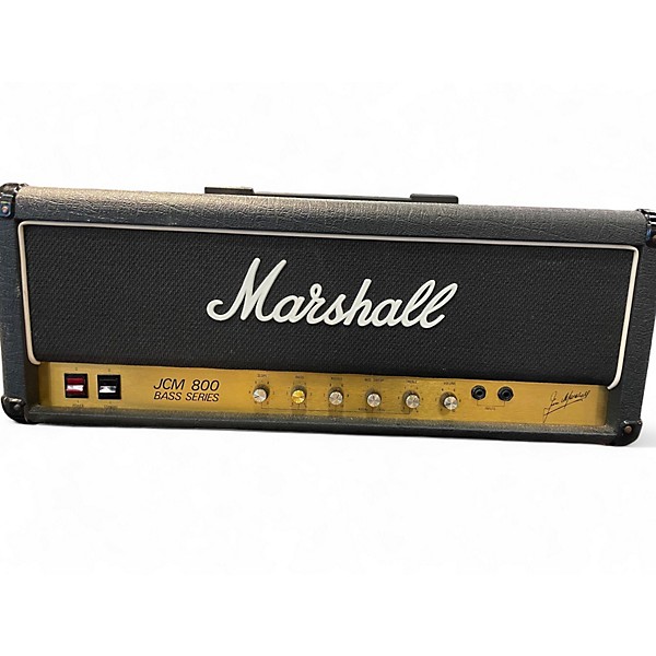 Used Marshall JCM 800 Bass Series Model 1992 Tube Guitar Amp Head