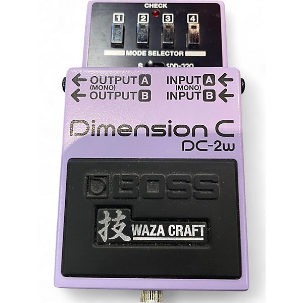Used BOSS Dimension C DC-2W Effect Pedal