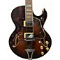 Used Ibanez AK85 2 Color Sunburst Hollow Body Electric Guitar