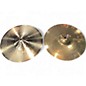 Used SABIAN 13in Neil Peart Signature Paragon Hi Hat Pair Cymbal thumbnail