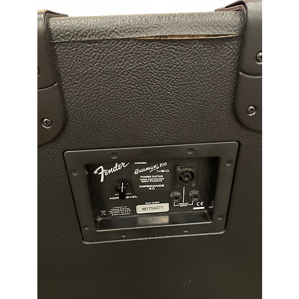 Used Fender Bassman Pro 810 8x10 Neo Bass Cabinet