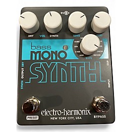 Used Electro-Harmonix Bass Mono Synth Bass Bass Effect Pedal