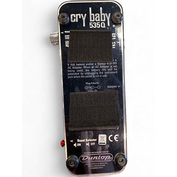 Used Dunlop 535Q Cry Baby Multi-Wah Effect Pedal