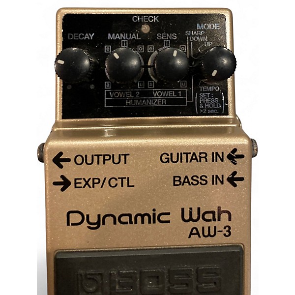 Used BOSS AW3 Dynamic Wah Effect Pedal
