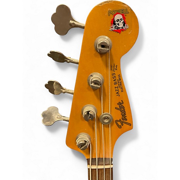 Used Fender JB62 2 Color Sunburst Electric Bass Guitar
