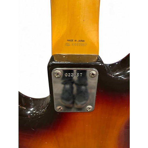 Used Fender JB62 2 Color Sunburst Electric Bass Guitar