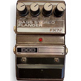 Used DOD FX72 BASS STEREO FLANGER Bass Effect Pedal