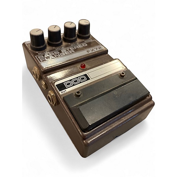 Used DOD FX72 BASS STEREO FLANGER Bass Effect Pedal