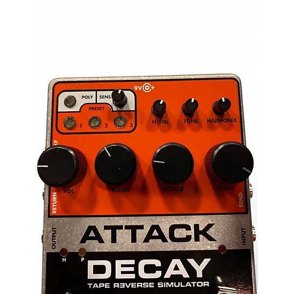 Used Electro-Harmonix ATTACK DECAY Effect Processor