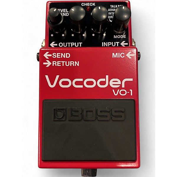 Used BOSS VO-1 VOCODER Effect Pedal