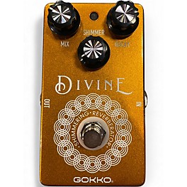 Used Gokko DIVINE REVERB Effect Pedal