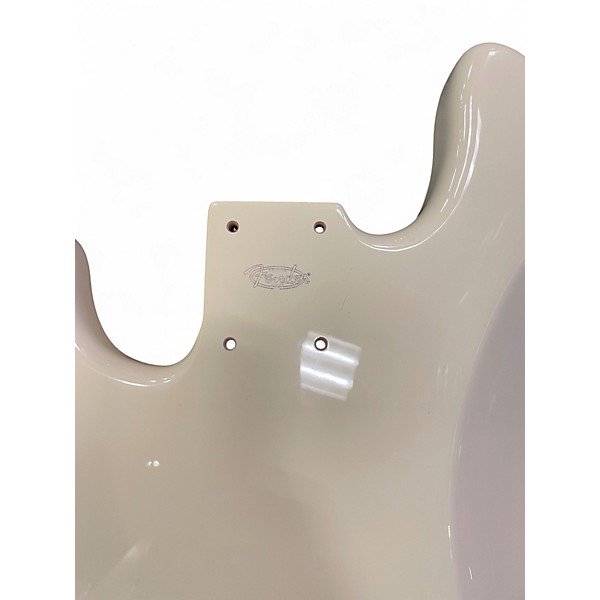 Used Fender MEXICAN P BASS BODY OLY WHITE