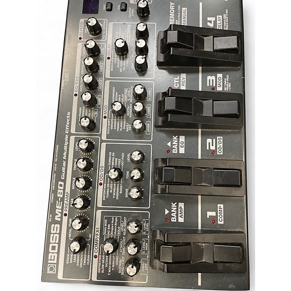 Used BOSS ME80 Guitar Multi Effect Processor