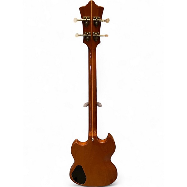 Vintage 1972 Guild Jetstar 1 Walnut Electric Bass Guitar